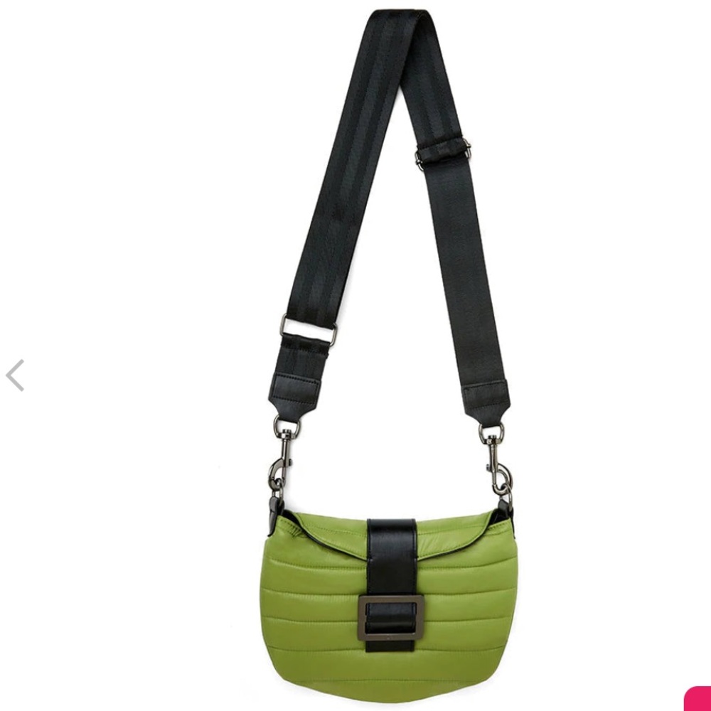 Think Royln Fortune Bag Shiny Olive Green NEW